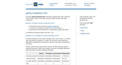 Desktop Screenshot of gerbuviodarbai.info
